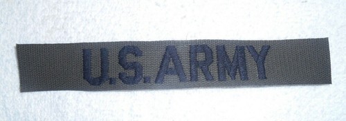 Unissued army name tape - army,
