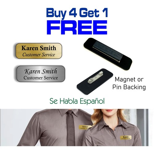 1x3 employee personalized name - 1x3,