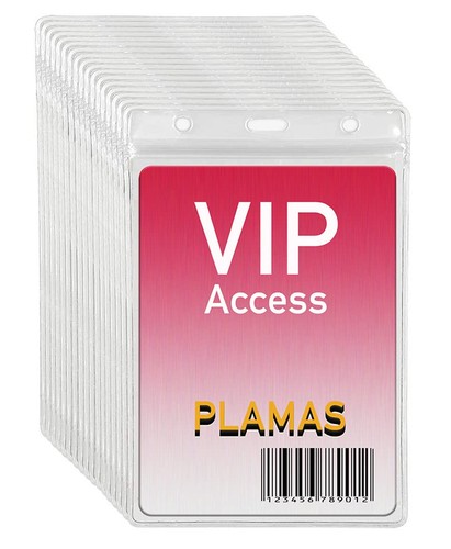 50pcs sealable name badge - 50pcs,