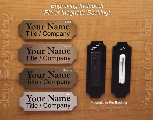 Custom engraved 1x3 brushed - 1x3,